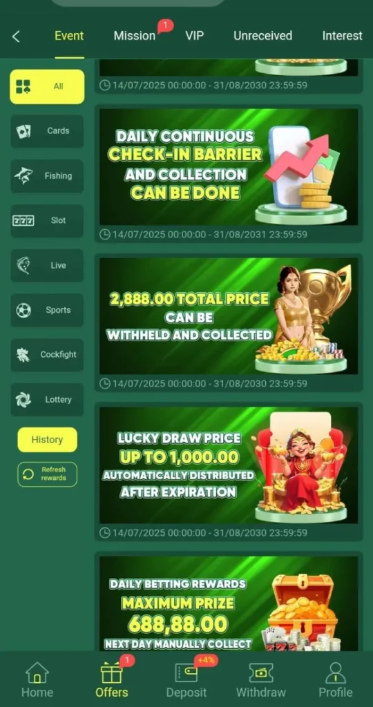 Events & Promotions