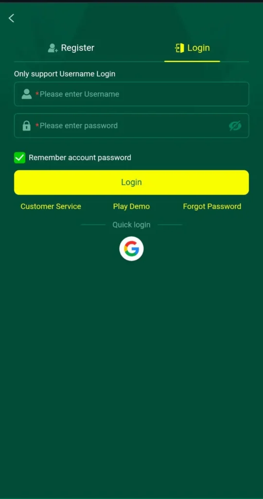 Golo777 Login